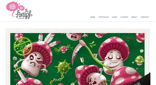Illustrator Portfolio Websites
