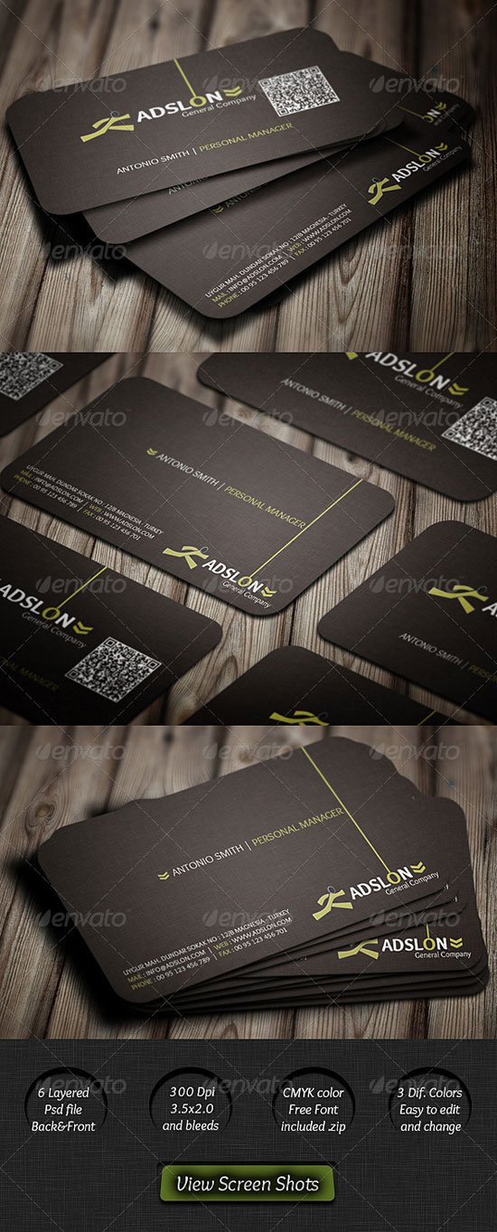 Design Studio Business Cards