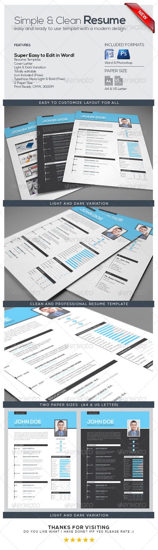 Professional Resume Templates