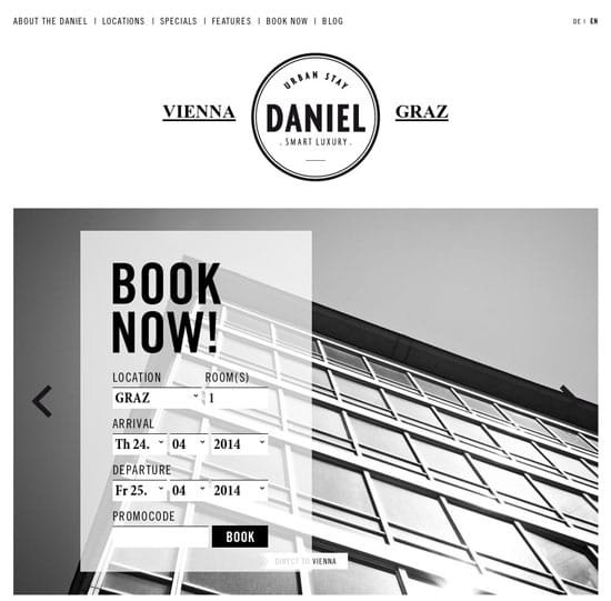 Best Hotel Websites