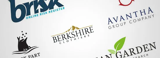 Font Combination Logo Design