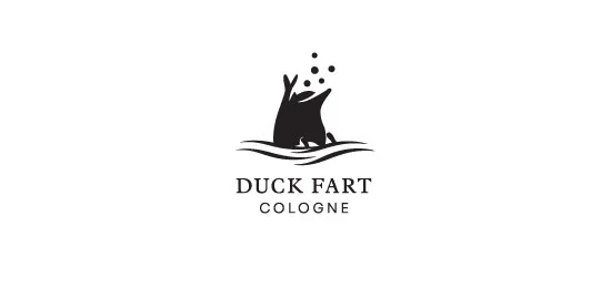 Duck Fart Font Combination Logos