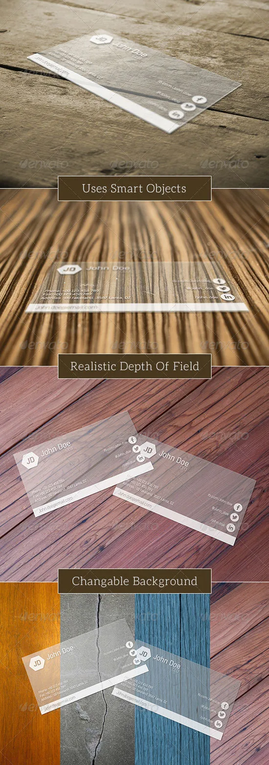 Business Card Mockups