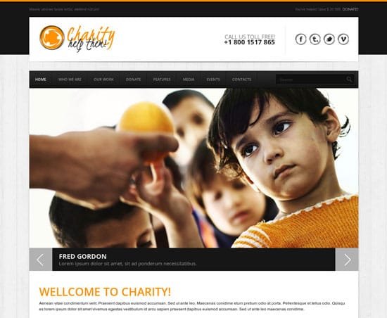 Best Charity Website Templates