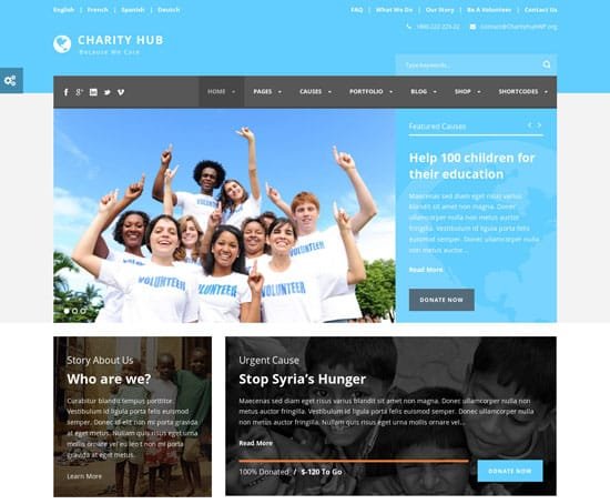 Best Charity Website Templates