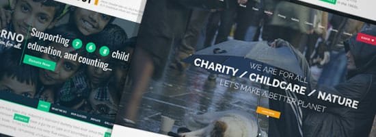 Charity Website Templates