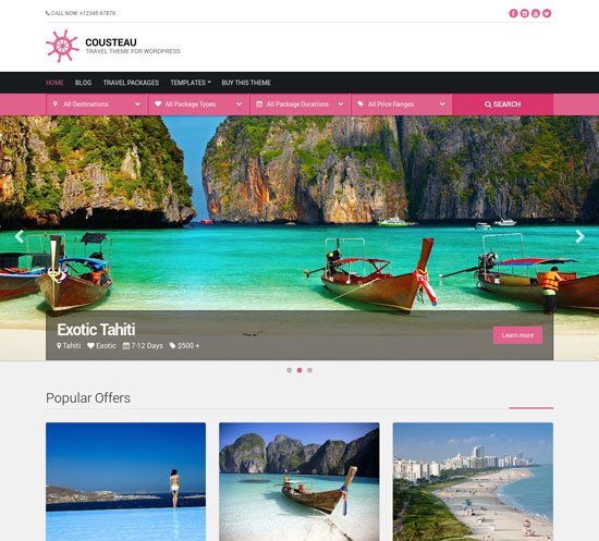 Best Travel WordPress Themes