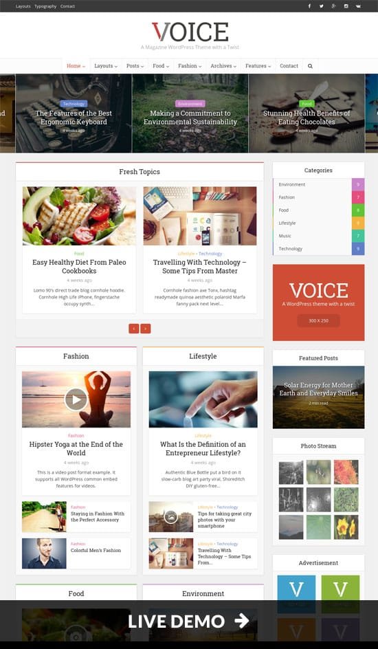 WordPress Magazine Themes