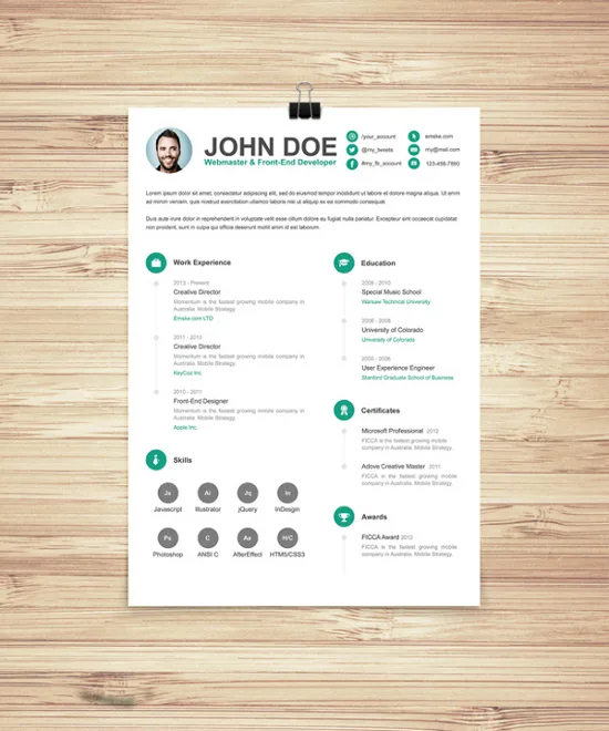 Free Resume Template