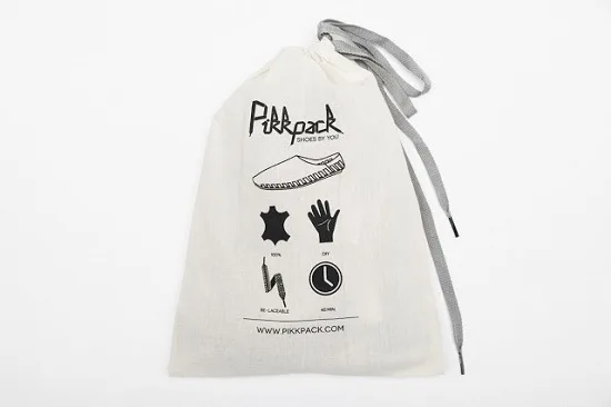 Pikkpack Flat-Packed Shoes Packaging Designs