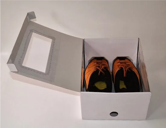 ViewBox for New England Footwear Packaging Designs
