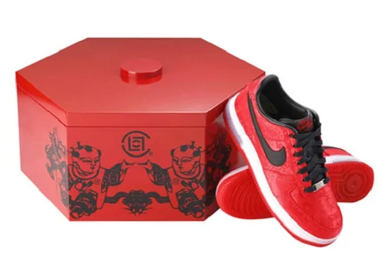 CLOT x Nike Air Force 1 Packaging Designs
