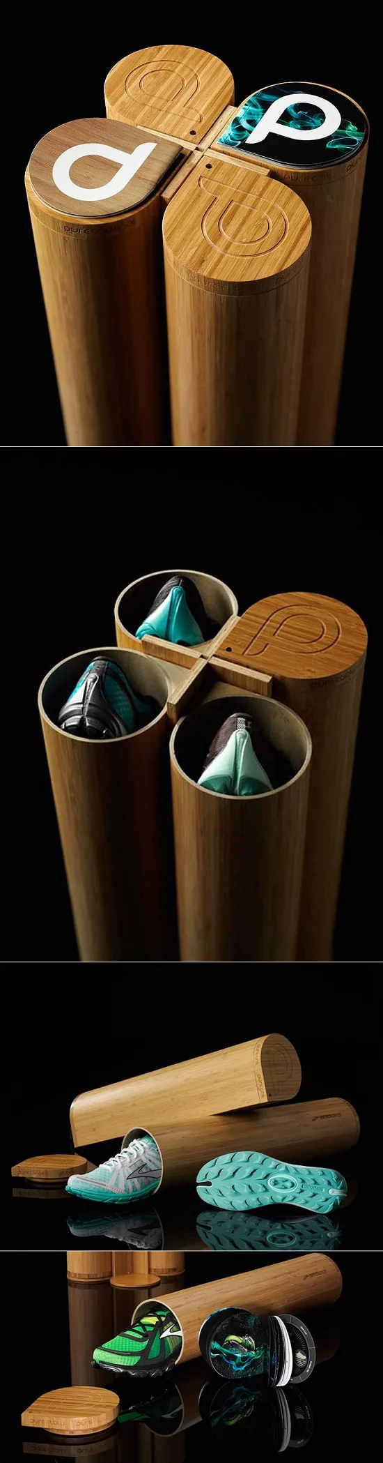 Pure Project shoes Packaging Designs