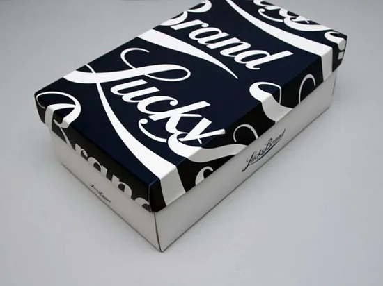 Lucky Brand: 2013 Shoe Packaging Packaging Designs