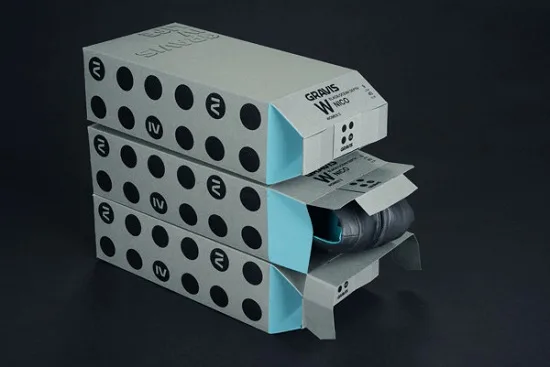 Gravis Shoe Box Packaging Designs
