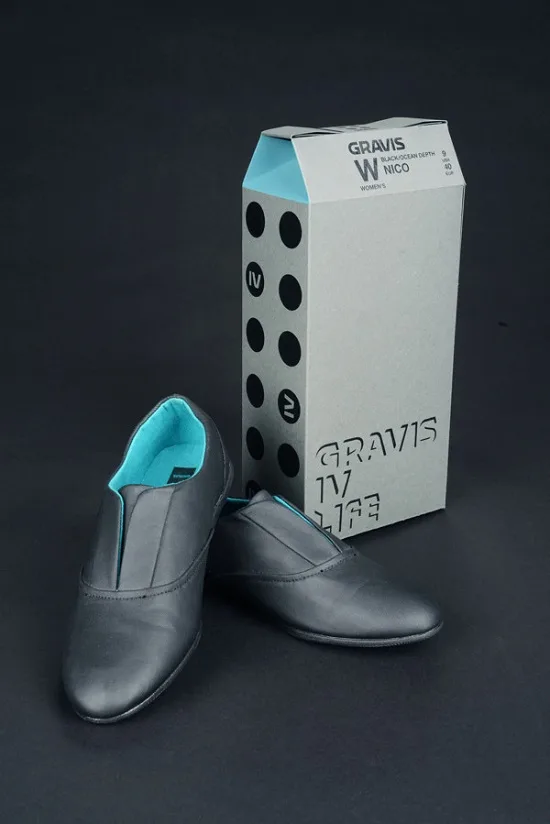 Gravis Shoe Box Packaging Designs