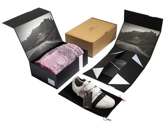 Rapha's Grand Tour Shoes Packaging Designs