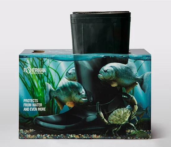 Fisherman Boots Packaging Designs