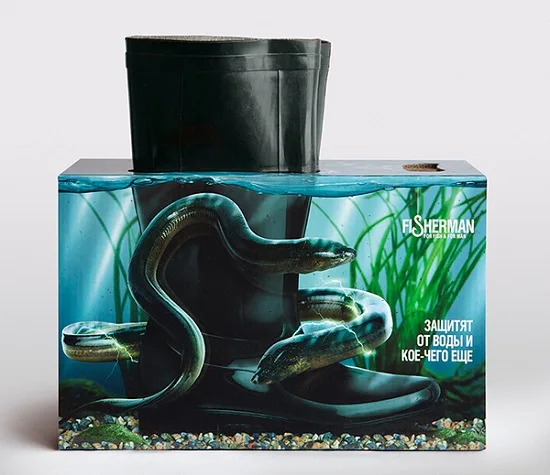 Fisherman Boots Packaging Designs