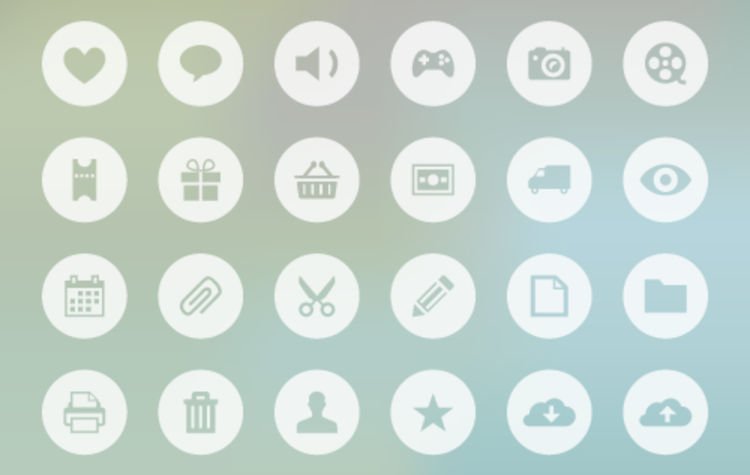 Freebie: 42 Universal Icons for Web and Mobile