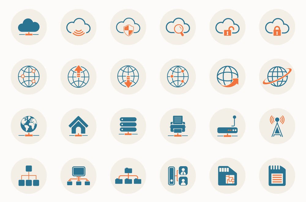 Freebie: 36 Network and Database Icons (Ai, EPS, PSD)