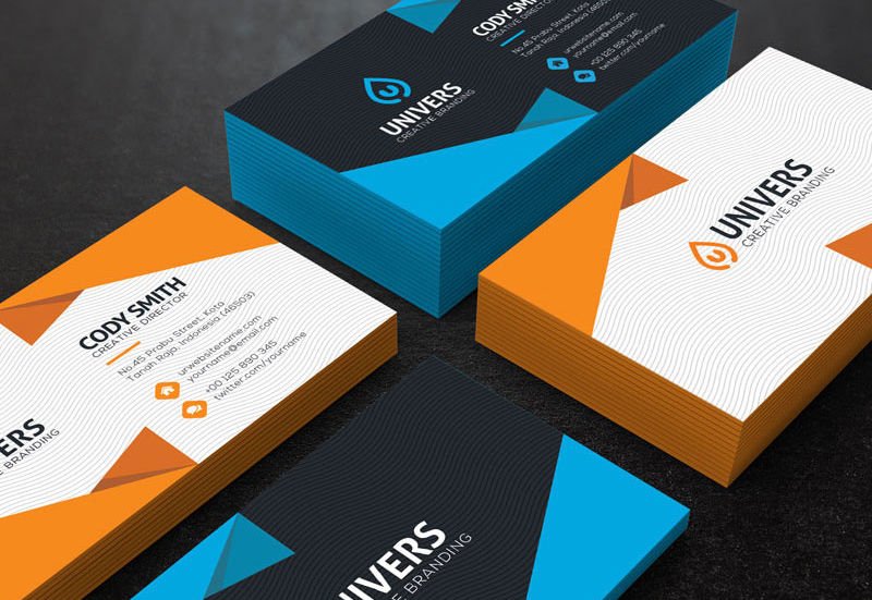 Free Business Card Template Alexa