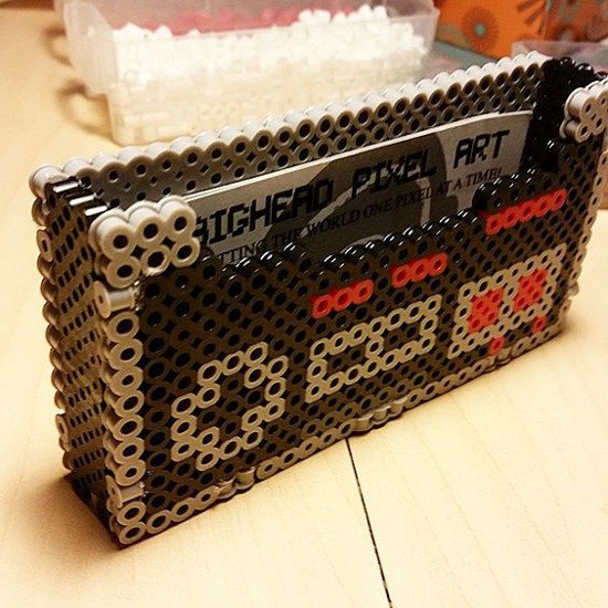 NES controller business card holder