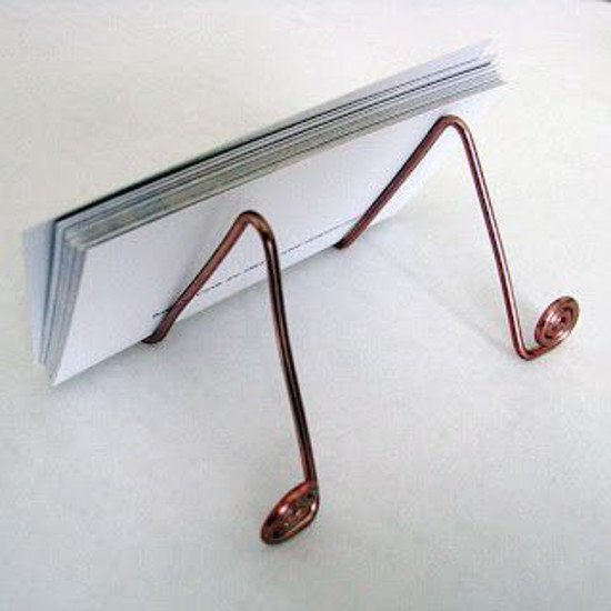 Wire Business Card Holder