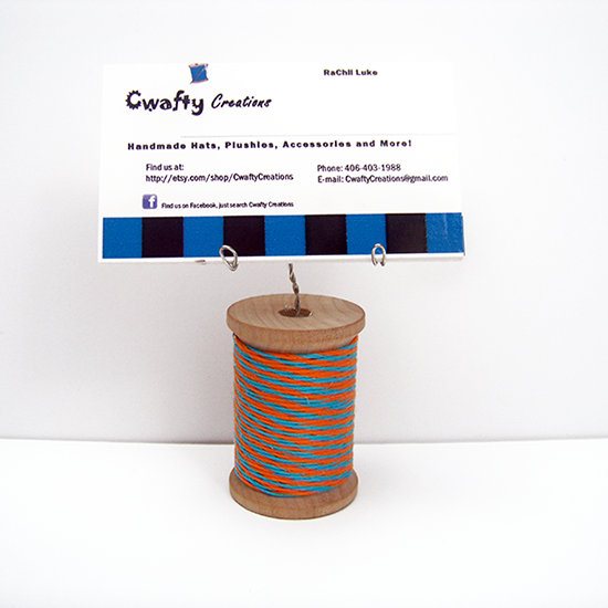 Spool Business Card Holder