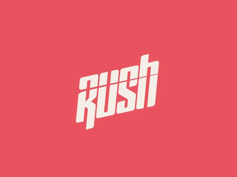 Rush Logotype Animation by Gweno
