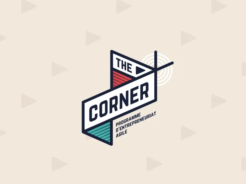 The Corner branding animation by Gweno