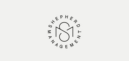 SM Monogram Design by British Freelance Designer