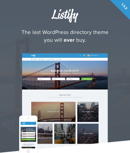 Listify - WordPress Directory Theme