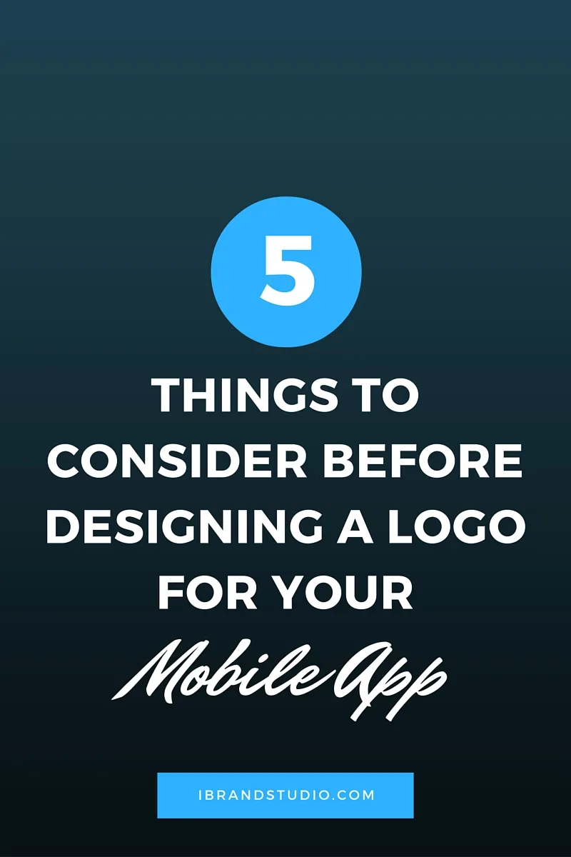 Mobile App Logo Design Consideration