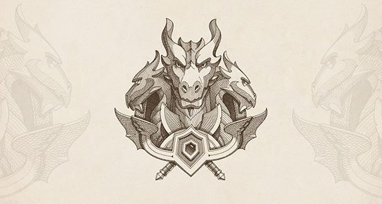 Dragon Emblems by NestStrix Studio