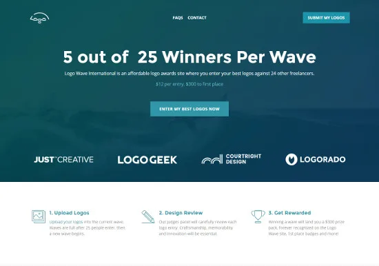 logo wave international website