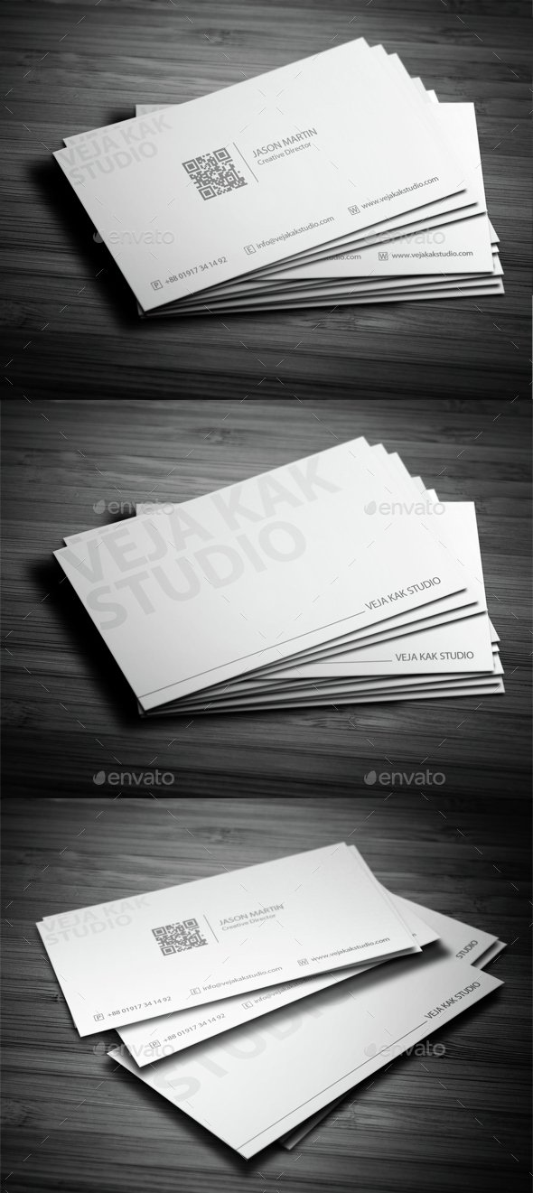 Minimal Business Card by alamin ripon