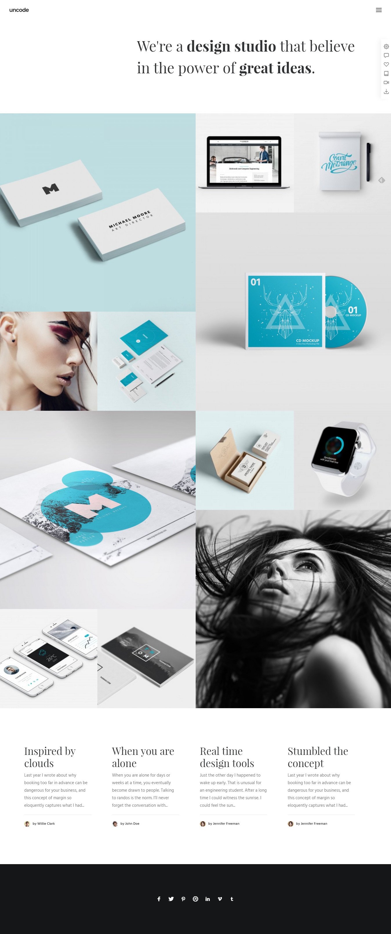 Uncode - Creative Multiuse WordPress Theme