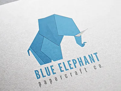 Blue Elephant by Alex Rivero