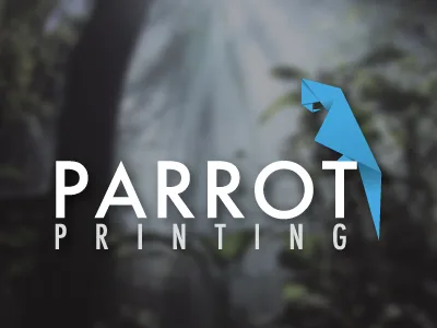 Parrot Printing Logo by Mark Wissa