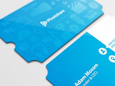 Ticket Business Card by Ryan Ford