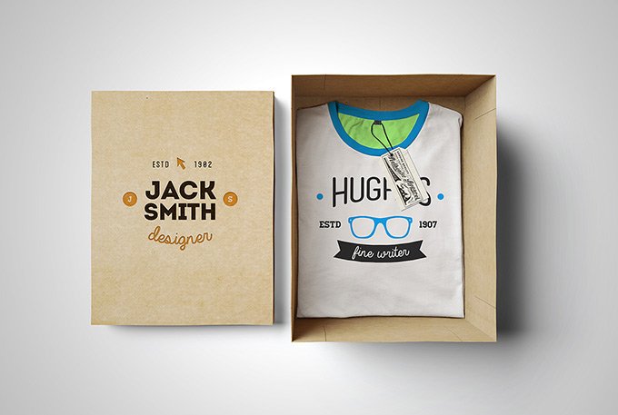 T-Shirt Mockup. Box Edition by Alex Warden