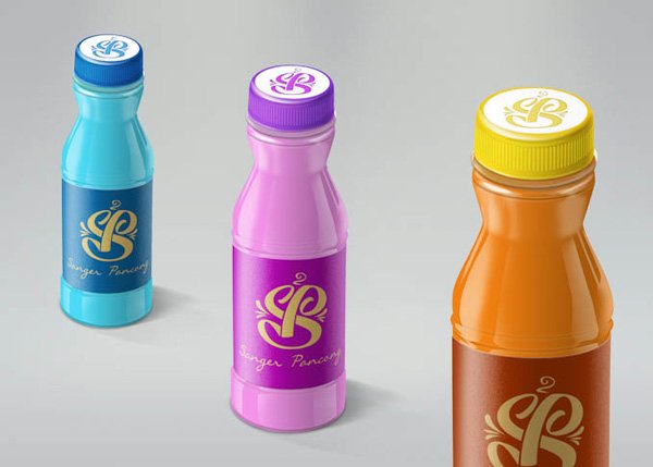 Multipurpose Plastic Bottle MockUp by Jroh Communicatios