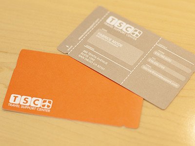 TSC Business Card by Aaron Deckler