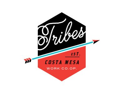 Tribes Work Co-op Logo by Amy Hood