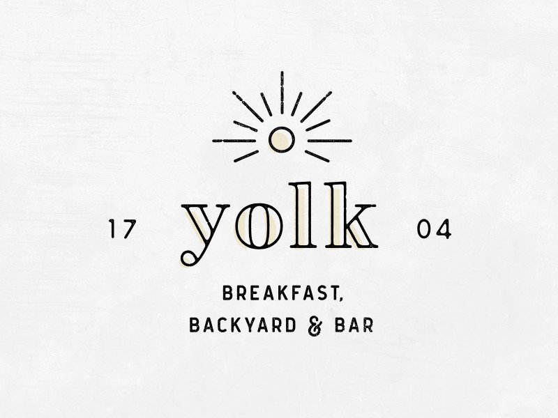 Yolk Logo by Cara Bell