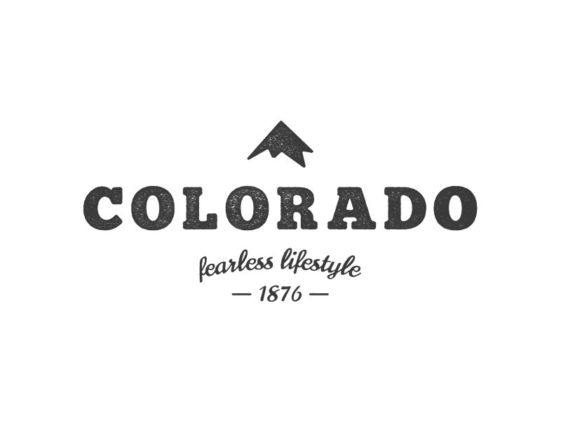 Colorado Vintage Logo by Luke Anspach