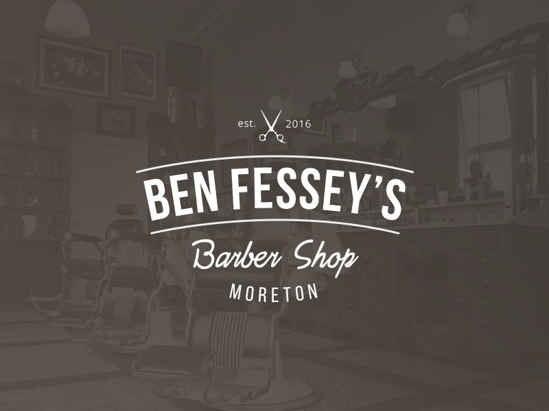 Barber Shop Branding by Emma Houghton