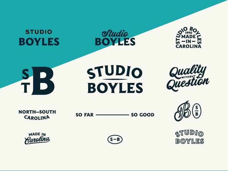 Studio Boyles Logos by Jacob Boyles