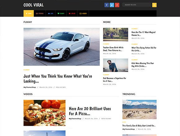 Cool - Magazine WordPress Theme